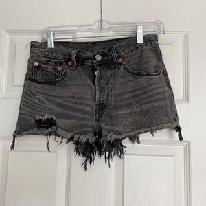 Levi’s 501 Distressed Denim Short